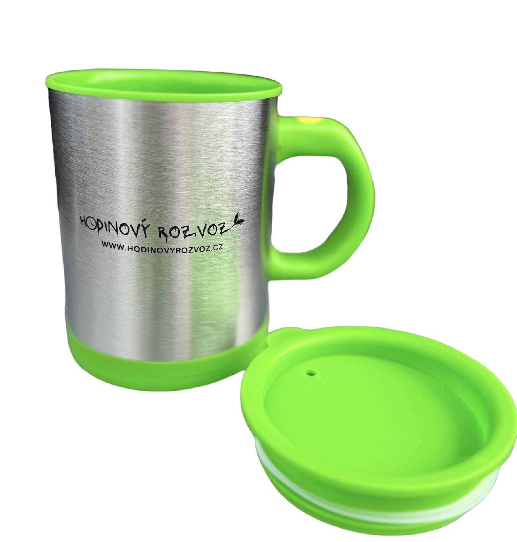 Samomíchací hrnek Hodinový Rozvoz