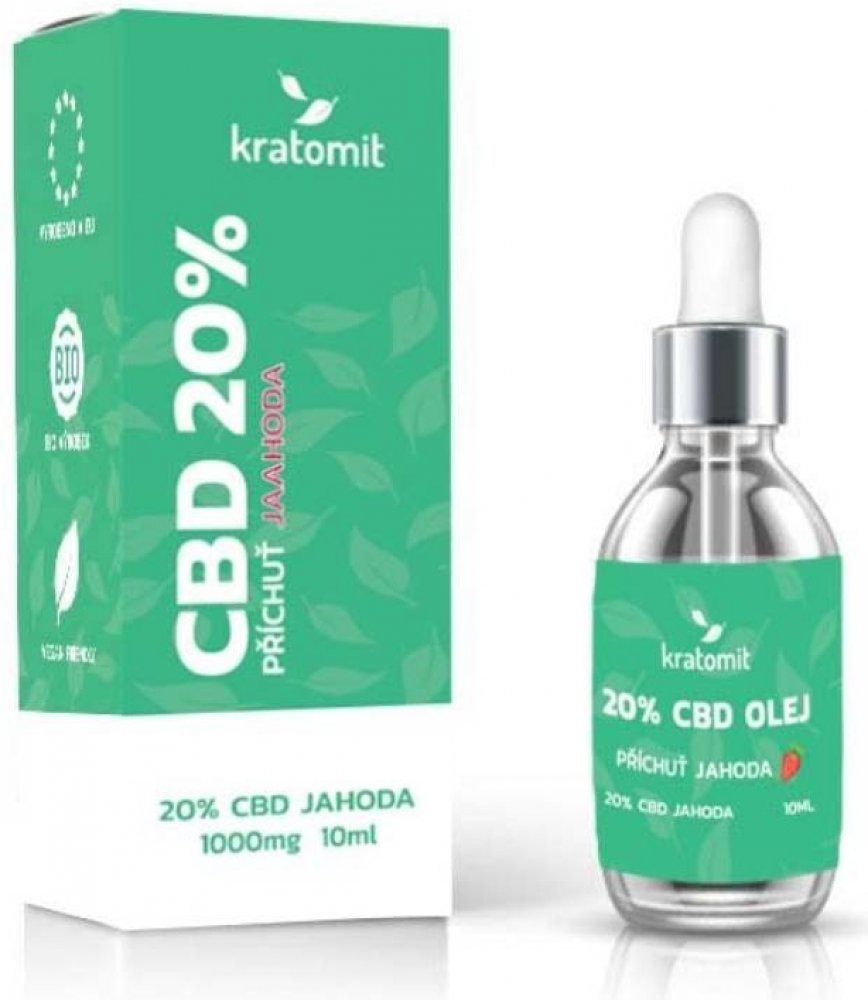 CBD OLEJ 20% jahoda