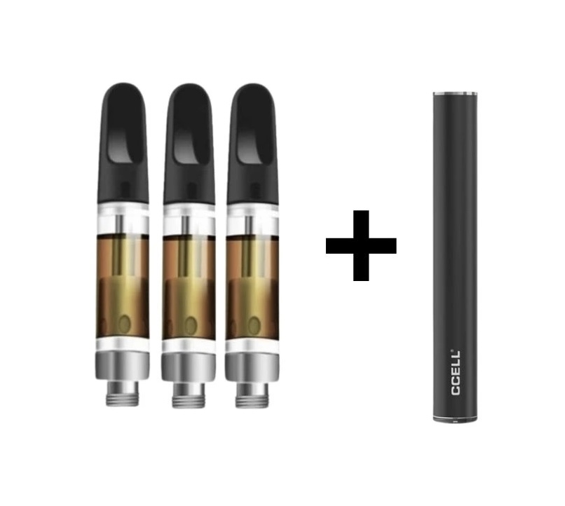 Výhodný set 3ks cartridge CC9 30% + Baterie zdarma